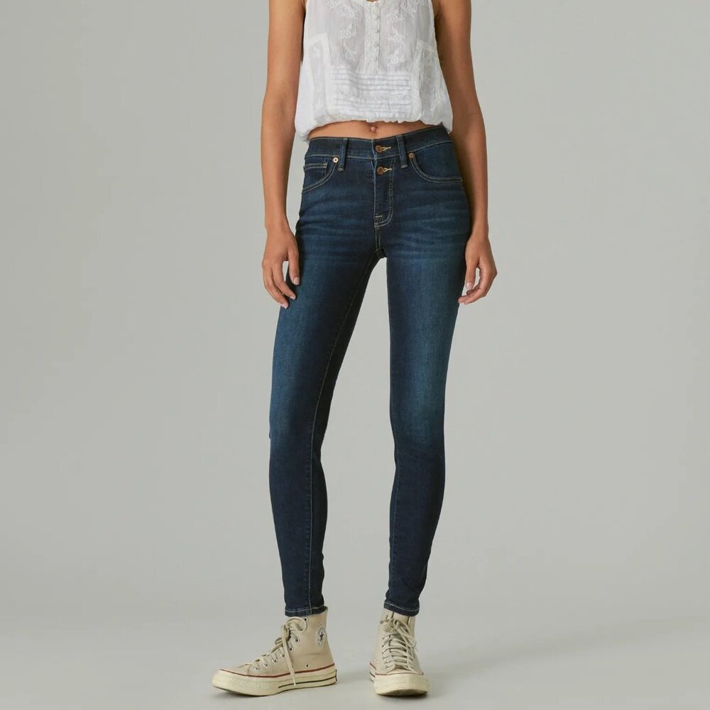 Lucky Ava Mid Rise Super Skinny 26 - Picture 4 of 5